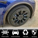 Tesla Model Y Wheel Arch Fender Flares Dry Carbon Fiber