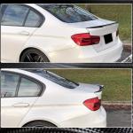 BMW 3 Series F30 F80 M3 Sedan 2014-2020 Rear Trunk Spoiler Carbon Fiber/FRP