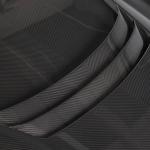 Toyota Subaru A90 A91 Mk5 2019-2021 Dry Carbon Fiber Engine Bonnet Hood Cover