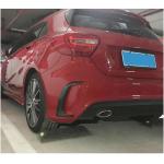 Mercedes Benz W176 A45 AMG Hatchback 2013-2015 Rear Bumper Vents Carbon Fiber