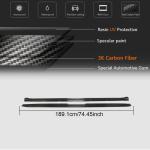 2021–2024 Audi S3 8Y Sedan Carbon Fiber Side Skirt Extensions