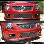Cadillac CTS-V Coupe Sedan 2009-2015 Front Bumper Center Lip Carbon Fiber