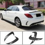 Mercedes Benz W205 Sport C43 C63 C450 AMG Pre-facelift 2015-2019 Rear Bumper Vents Carbon Fiber