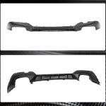 BMW 3 Series G20 320i 330i M Sport 2019-2021 Rear Bumper Diffuser Carbon Fiber