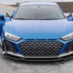 Audi R8 V10 Coupe Spyder Convertible 2Door 2022+ Front Bumper Lip Dry Carbon Fiber