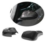For BMW 1 Series E81 E87 E82 E88 2-Door 3-Door 5-Door LCI 2009-2013 Carbon Fiber Side Rearview Mirror Cover Caps Pair