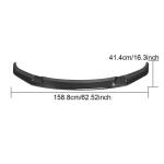BMW 2 Series F87 M2 Competition M2C 2018-2020 Front Bumper Lip Carbon Fiber