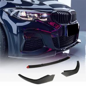BMW 3 Series G20 320i 330i M Sport M340i 2019-2022 Front Bumper Lip Carbon Fiber/FRP