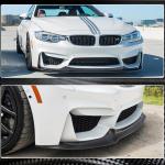 Bumpers For Automobiles BMW F80 M3 F82 F83 M4 2014-2020 Front Bumper Lip Carbon Fiber
