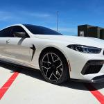 BMW 8 Series F93 M8 2019-2021 Front Bumper Lip Side Skirts Extension Rear Diffuser Dry Carbon Fiber