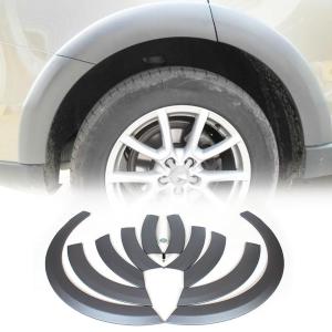 Gray Color Wheel Arch Flares for Audi Q5 Standard SUV 2009-2016 ABS Mouding Fender Cover Trims Factory Outlet (Not for Sline)