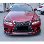 Lexus IS250 IS350 F Sport Sedan 2013-2015 Front Bumper Lip Carbon Fiber
