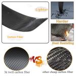 Real Carbon Fiber Trunk Spoiler Compatible with Porsche Taycan 2019-2024 Racing Rear Wing Spoiler GT Power