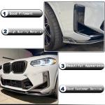 BMW X3M F97 X4M F98 22-23 Front Bumper Lip Carbon Fiber