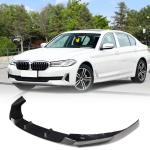 Real Carbon Fiber Front Lip Compatible with BMW 5 Series G30 530i Base Sedan 4-Door LCI 2021-2023 Chin Spoiler Splitter Protector Factory Outlet