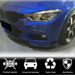 BMW 3 Series F30 M Sport 2012-2018 Front Bumper Splitters Carbon Fiber/FRP