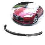 Tesla Model S 2012-2015 Front Bumper Lip Carbon Fiber