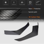 Lexus IS250 IS350 F Sport 2013-2015 Front Bumper Splitters Carbon Fiber