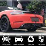 Porsche 718 (982) Boxster Cayman 2016-2019 Rear Bumper Diffuser Carbon Fiber