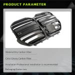 BMW 4 Series G26 420i 430i 440i 2021-2023 Front Grille Dry Carbon Fiber