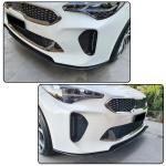 Gloss Black Front Bumper Lip for Kia Stinger 2018-2023 | Front Chin Spoiler Splitter Air Dam Protector Factory Outlet