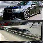 BMW 5 Series G30 M Sport F90 M5 Pre-LCI 2017-2020 Side Skirts Carbon Fiber