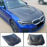 BMW 3 Series G20 2017-2021 Engine Bonnet Hood Cover Carbon Fiber
