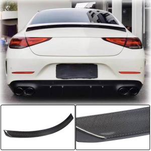 Mercedes Benz CLS Class C257 Sedan 2018-2022 Rear Trunk Spoiler Carbon Fiber