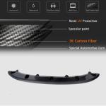Volkswagen VW Golf 6 MK6 GTI 2010-2013 Front Bumper Lip Carbon Fiber