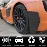 Audi R8 V10 Gen 2 4S 2016-2019 Rear Bumper Splitters Carbon Fiber
