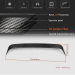 Mercedes Benz C Class W205 2015-2019 Rear Roof Spoiler Carbon Fiber