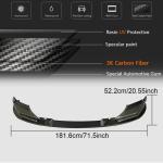 BMW 5 Series F90 M5 Pre-LCI 2018-2020 Front Bumper Lip Carbon Fiber