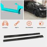 Tesla Model X Sport Utility 2016-2020 Side Skirts Carbon Fiber
