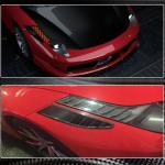 Ferrari 458 Italia Spider 2-Door 2011-2013 Front Bumper Vents Carbon Fiber