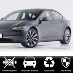 Tesla Model 3 2023 Rear Trunk Spoiler Dry Carbon Fiber