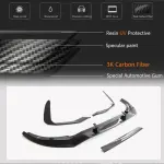 Audi RSQ8 Base Sport Utility 4-Door 2021+ Front Bumper Lip Carbon Fiber