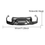 Ford Mustang Dark Horse 2024UP Rear Bumper Diffuser Carbon Fiber