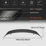 Audi R8 V10 4S Gen 2 Coupe 2016-2019 Rear Trunk Spoiler Carbon Fiber/FRP