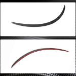 Tesla Model S 2012-2023 Rear Trunk Spoiler Dry Carbon Fiber