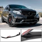 Mercedes Benz GLE Class C292 GLE63 AMG 2015-2019 Front Bumper Lip Carbon Fiber