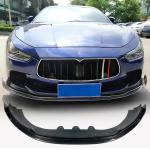 Maserati Ghibli S Q4 M157 Pre-facelift 2014-2017 Front Bumper Lip Carbon Fiber