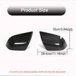 Tesla Model 3 2016-2023 Replacement Style Mirror Covers Dry Carbon Fiber