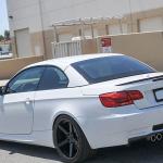 BMW 3 Series E93 Convertible 2007-2013 Rear Trunk Spoiler Carbon Fiber