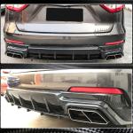 Maserati Levante 2016-2020 Rear Bumper Diffuser Carbon Fiber