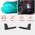 Tesla Model 3 2017-2022 Rear Bumper Splitters Carbon Fiber