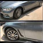 Infiniti Q50 2014-2020 Side Air Fender Vents Carbon Fiber