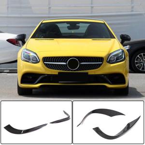 Mercedes Benz SLC Class R172 Base Convertible 2016-2020 Fog Light Vents Carbon Fiber