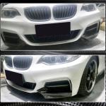 BMW 2 Series F22 F23 220i 228i 230i M Sport M235i M240i 2014-2019 Front Bumper Splitter Carbon Fiber