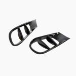 Mercedes Benz E Class W212 Sport Pre-facelift 2014-2016 Fog Lamp Covers Glossy Black FRP