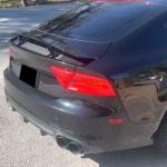 Audi A7 Sline S7 C7 Pre-facelift 2011-2014 Rear Bumper Diffuser Carbon Fiber/FRP